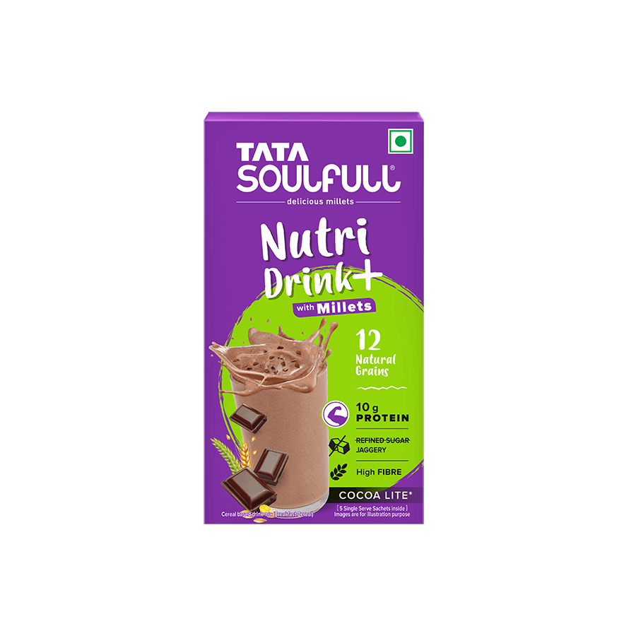 Millet Muesli - Fruit & Nut 500g + Nutri Drink+ Cocoa Lite 175g | 675g