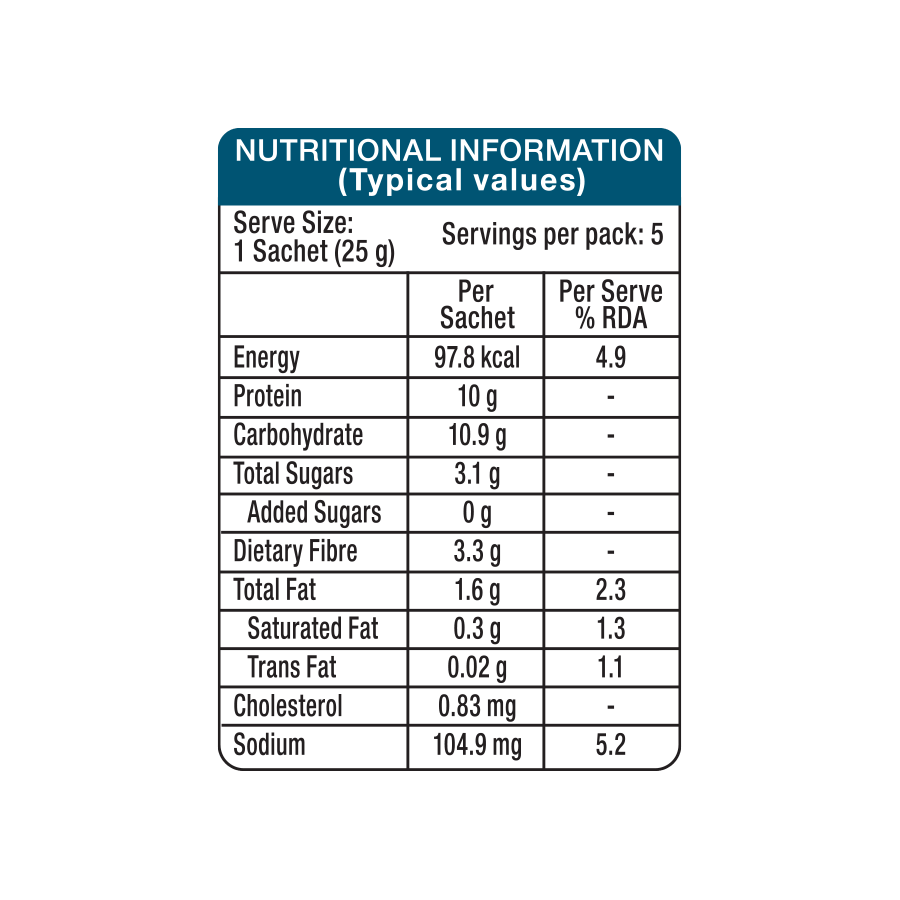 Nutri Drink+ 0% Added Sugar | 125g