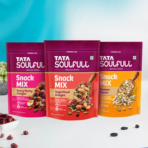 Snack Mix - Superfood Delight 200g + Berry Nutty Delight 200g + Protein Punch 200g Combo | 600g
