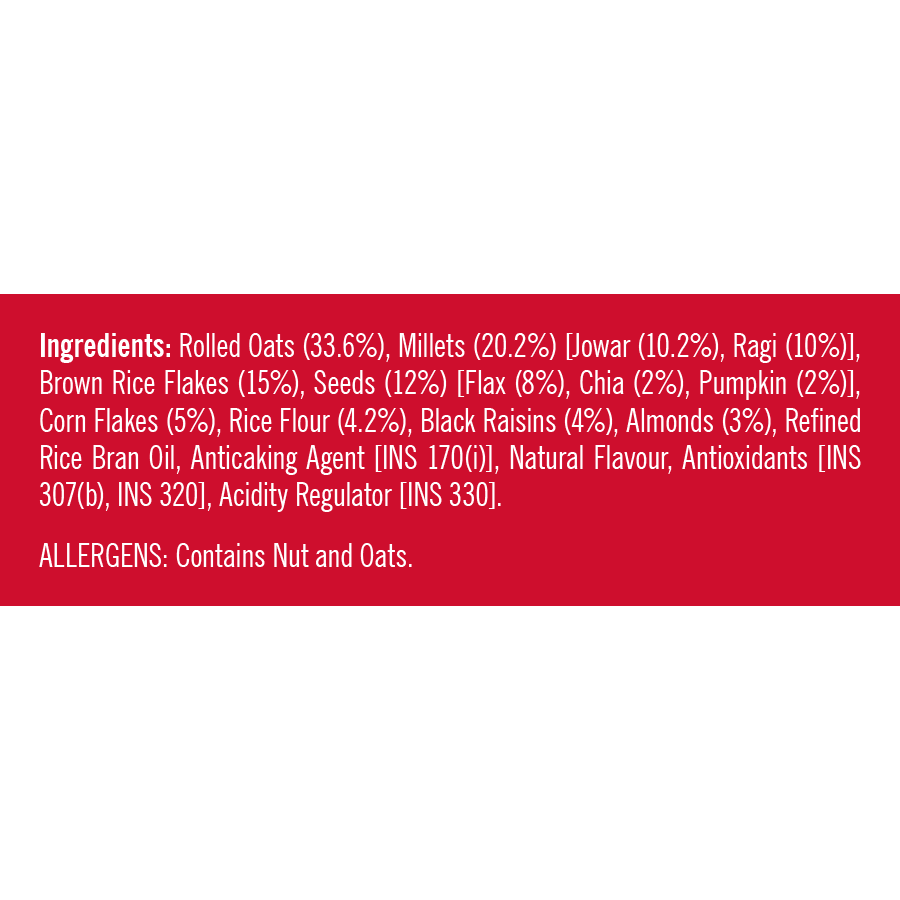 0% added Sugar - Millet Muesli | 500g