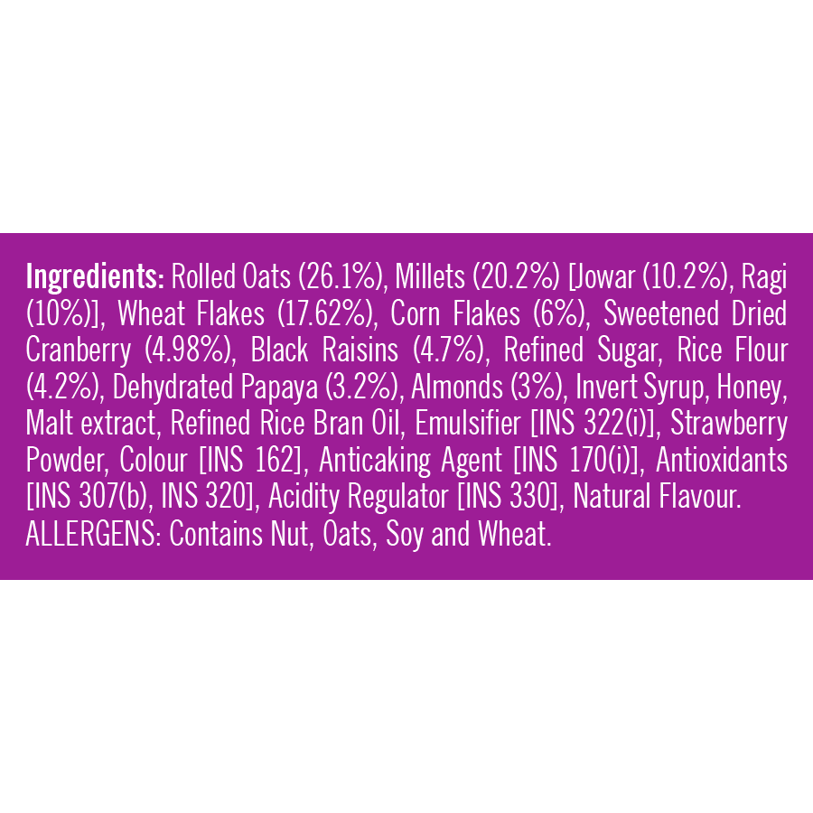 Millet Muesli - Fruit & Nut 500g (B1G1) | 1000g