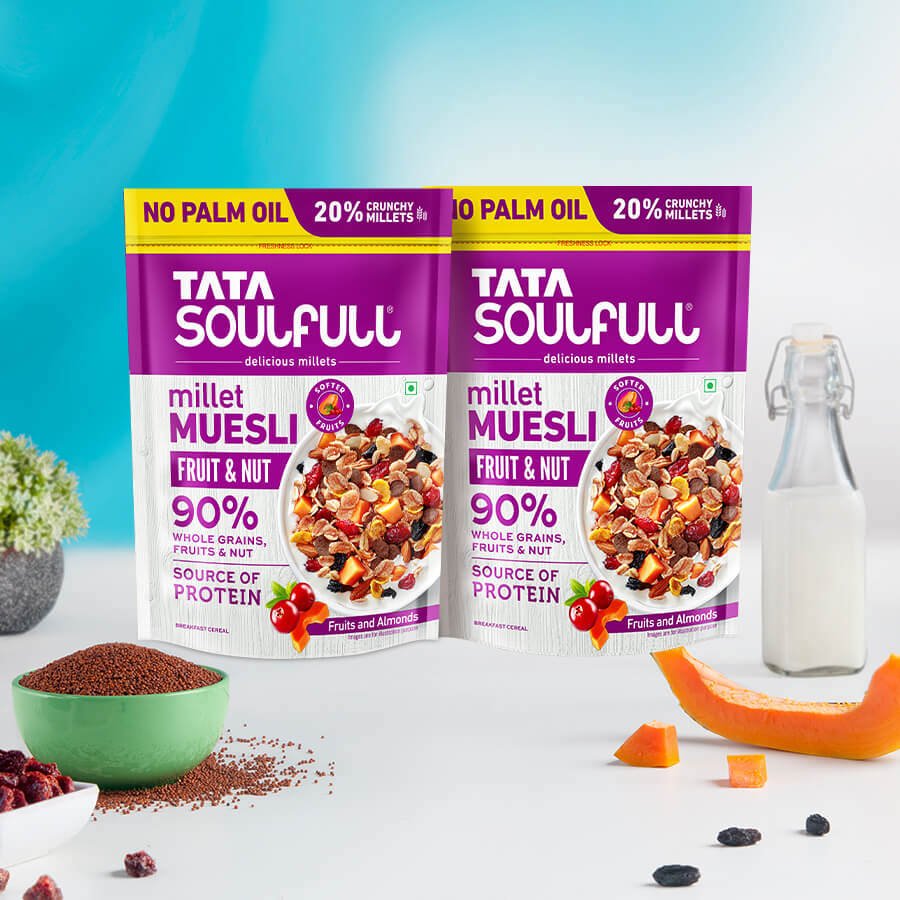 Millet Muesli - Fruit & Nut 500g (B1G1) | 1000g