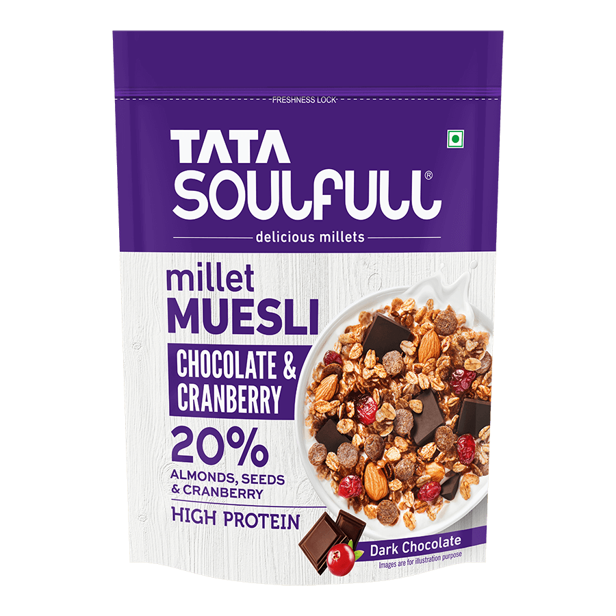 Chocolate & Cranberry Millet Muesli - 500g