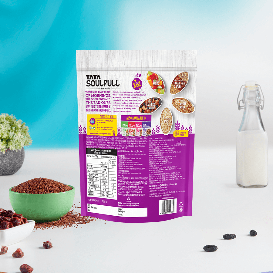 Millet Muesli - Fruit & Nut | 500g (Pack of 2)