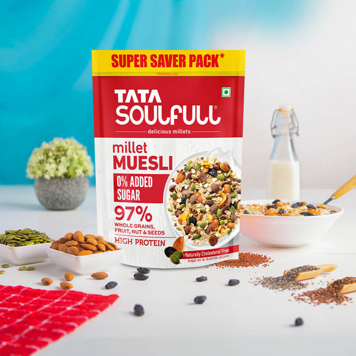0% added Sugar - Millet Muesli | 700 g