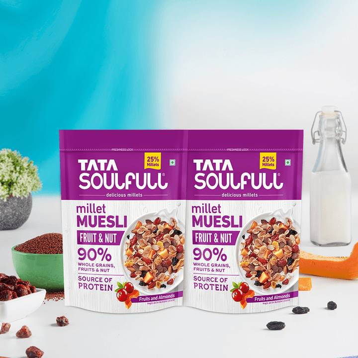 Millet Muesli - Fruit & Nut | 500g (Pack of 2)