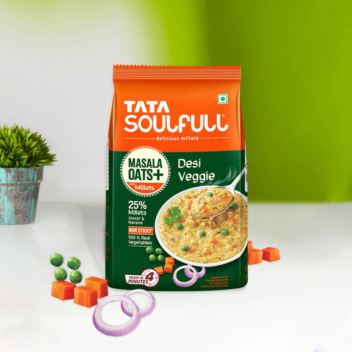 Masala Oats+ - Desi Veggie | 500g