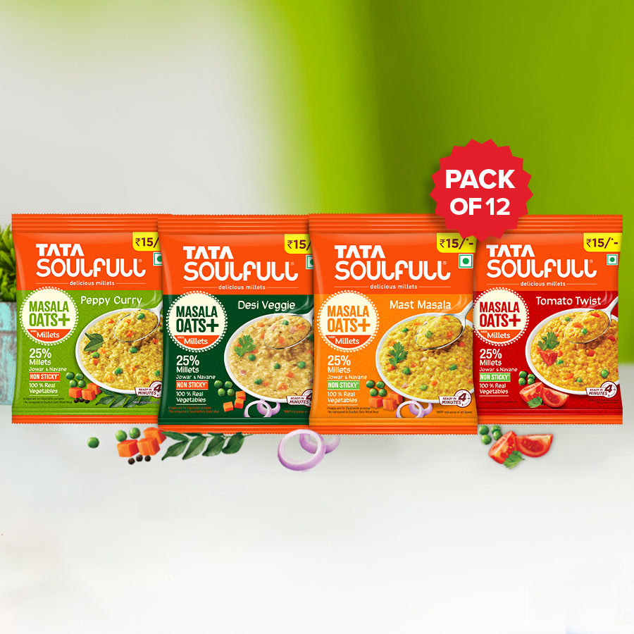 Masala Oats+ - Combo | 12 Pack | 35g